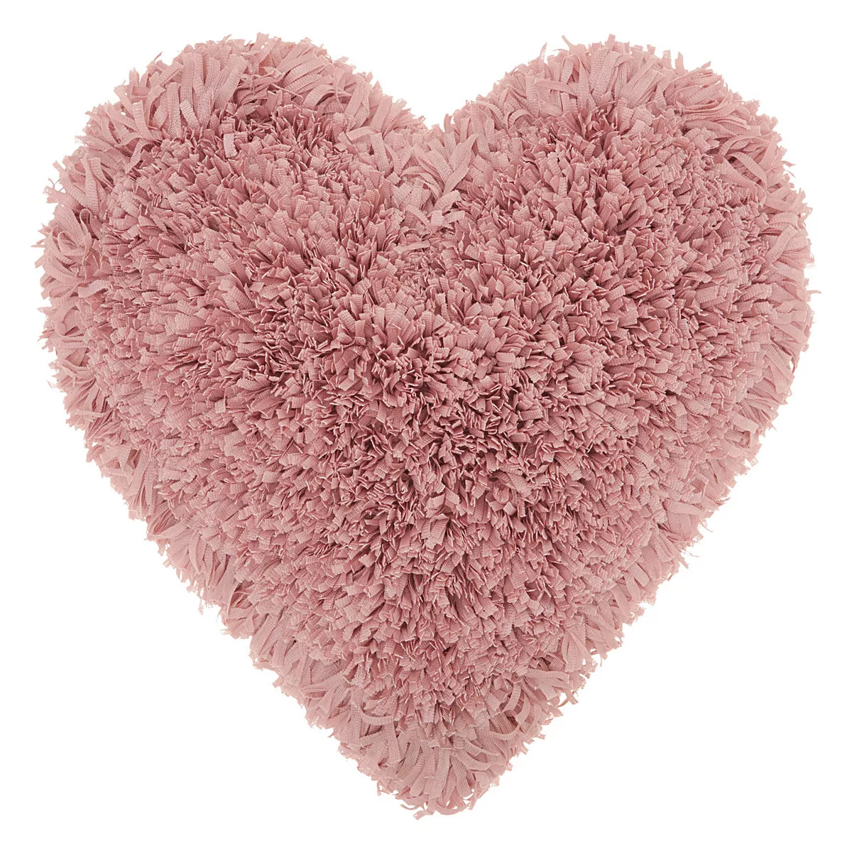 Mina Victory Shag Frame Heart Throw Pillow | Kohl's