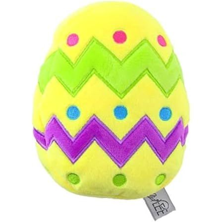 Midlee Plush Easter Egg Dog Toy with Squeaker (Green) | Amazon (US)