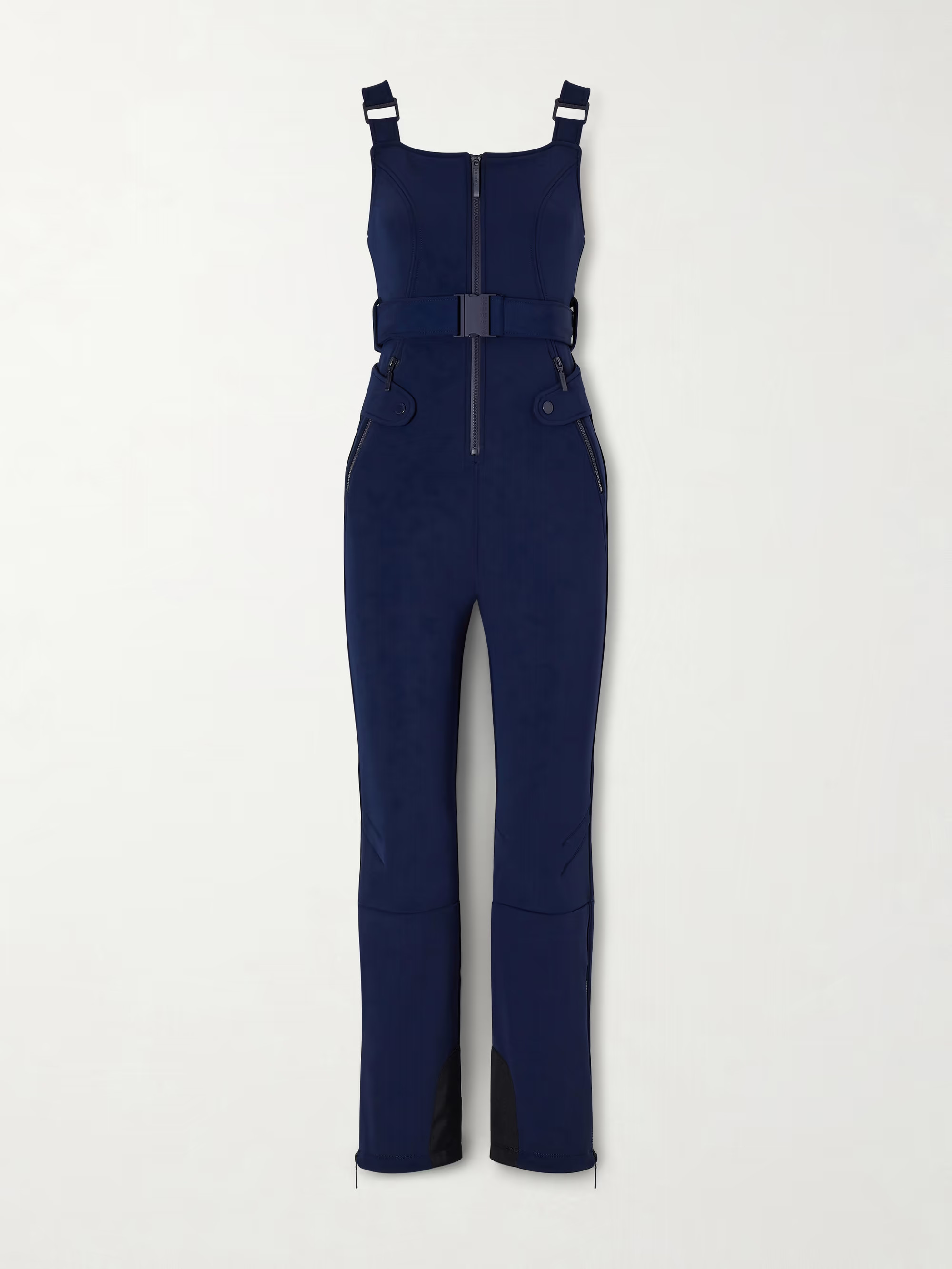 Fernie belted gingham seersucker ski salopettes | NET-A-PORTER (UK & EU)