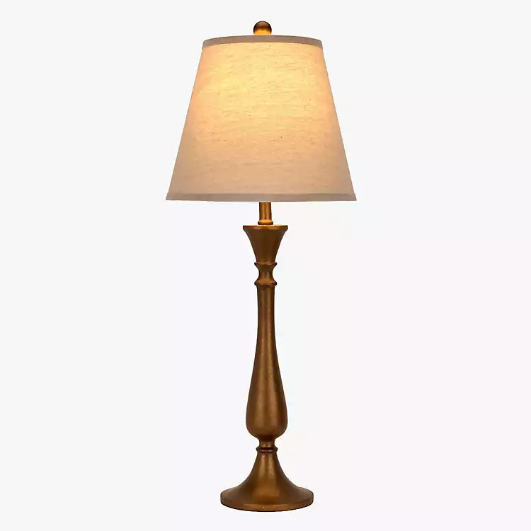 Leo Bronze Tapered Buffet Lamp | Kirklands