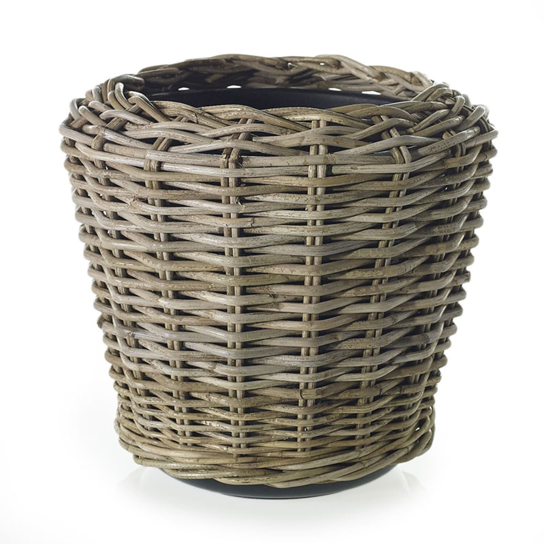 Rattan Basket Planter - 15" | The Company Store