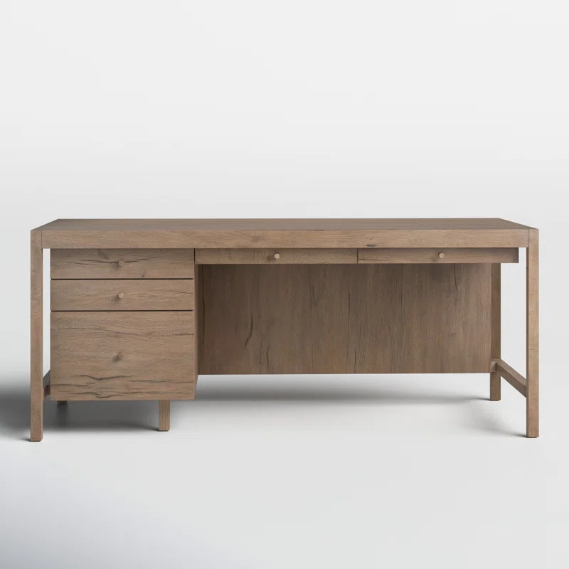Hank Solid Wood Base Executive Desk | Wayfair North America