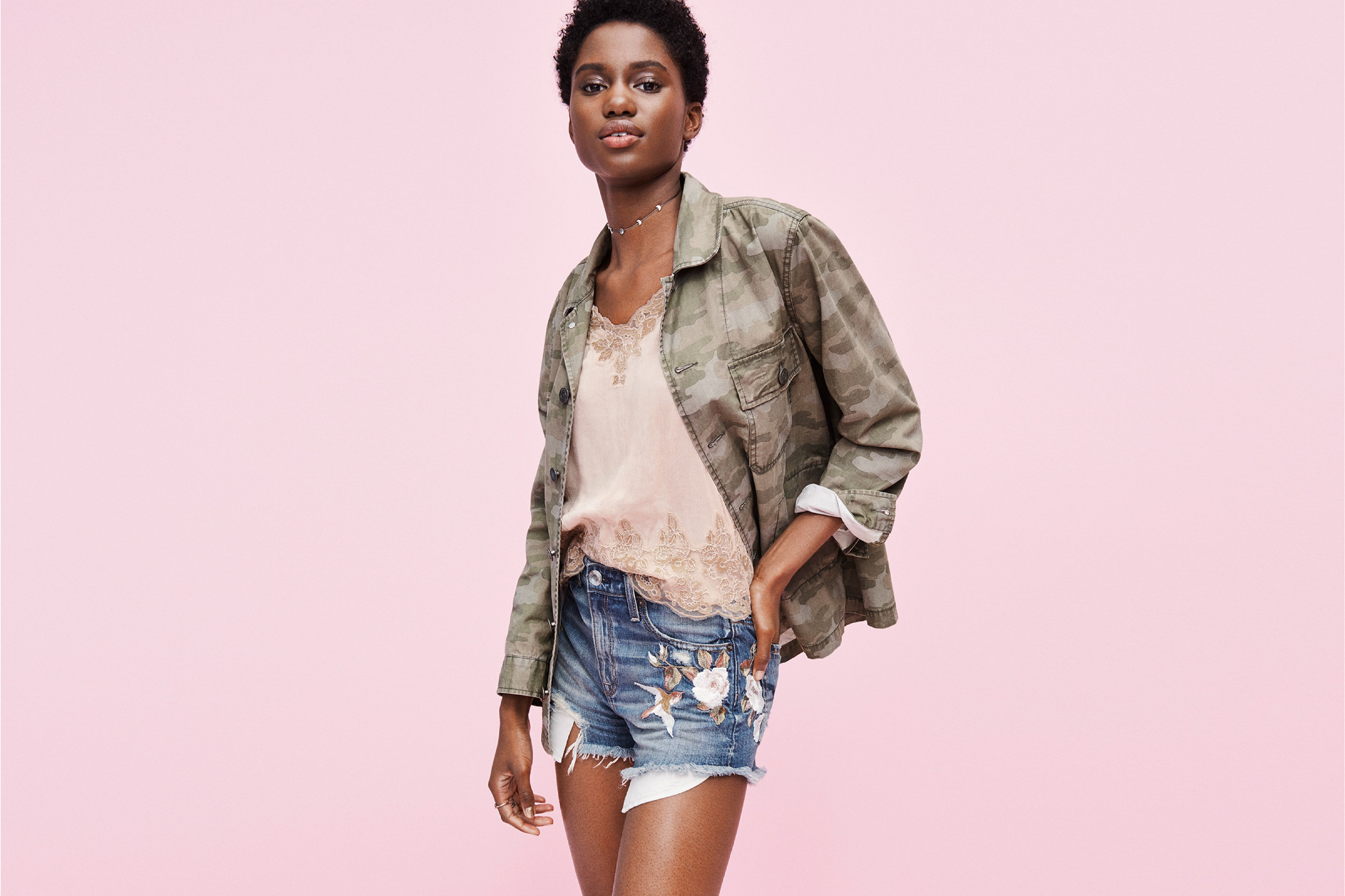 AEO Vintage Hi-Rise Festival Short | American Eagle Outfitters (US & CA)