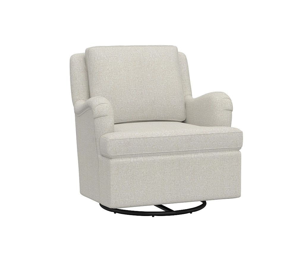 Chris Loves Julia Swivel Glider | Pottery Barn Kids