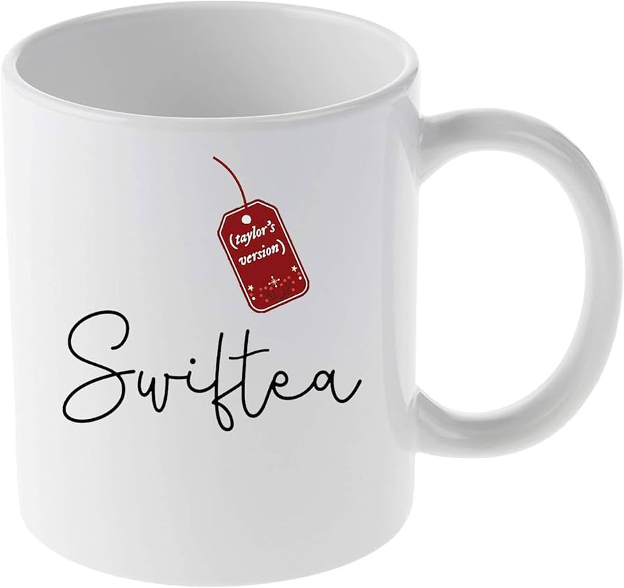 Singer Swiftea Coffee Mug for Singer Fans,Taylor's Version Tea Cup Merch for Womens and Girls,Gif... | Amazon (US)