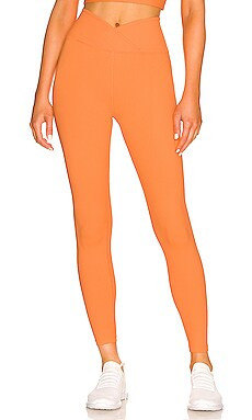 YEAR OF OURS Ribbed Veronica Legging in Sherbert from Revolve.com | Revolve Clothing (Global)