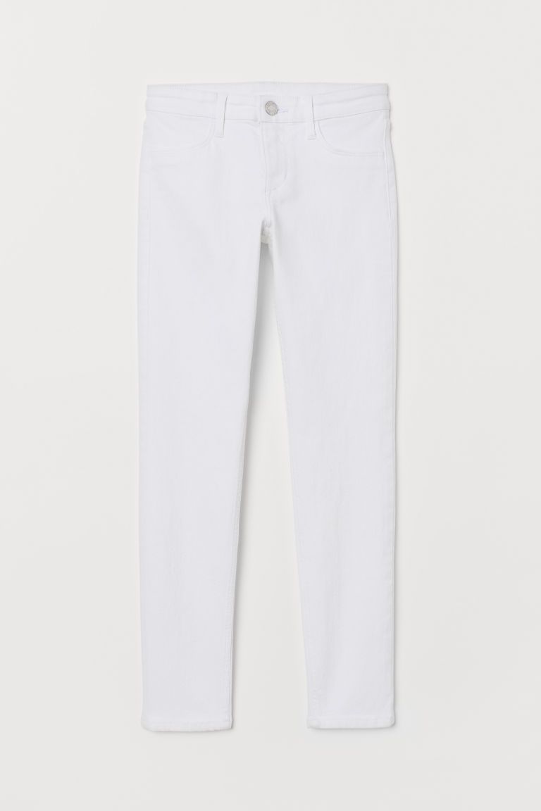 H & M - Skinny Fit Jeans - White | H&M (US)