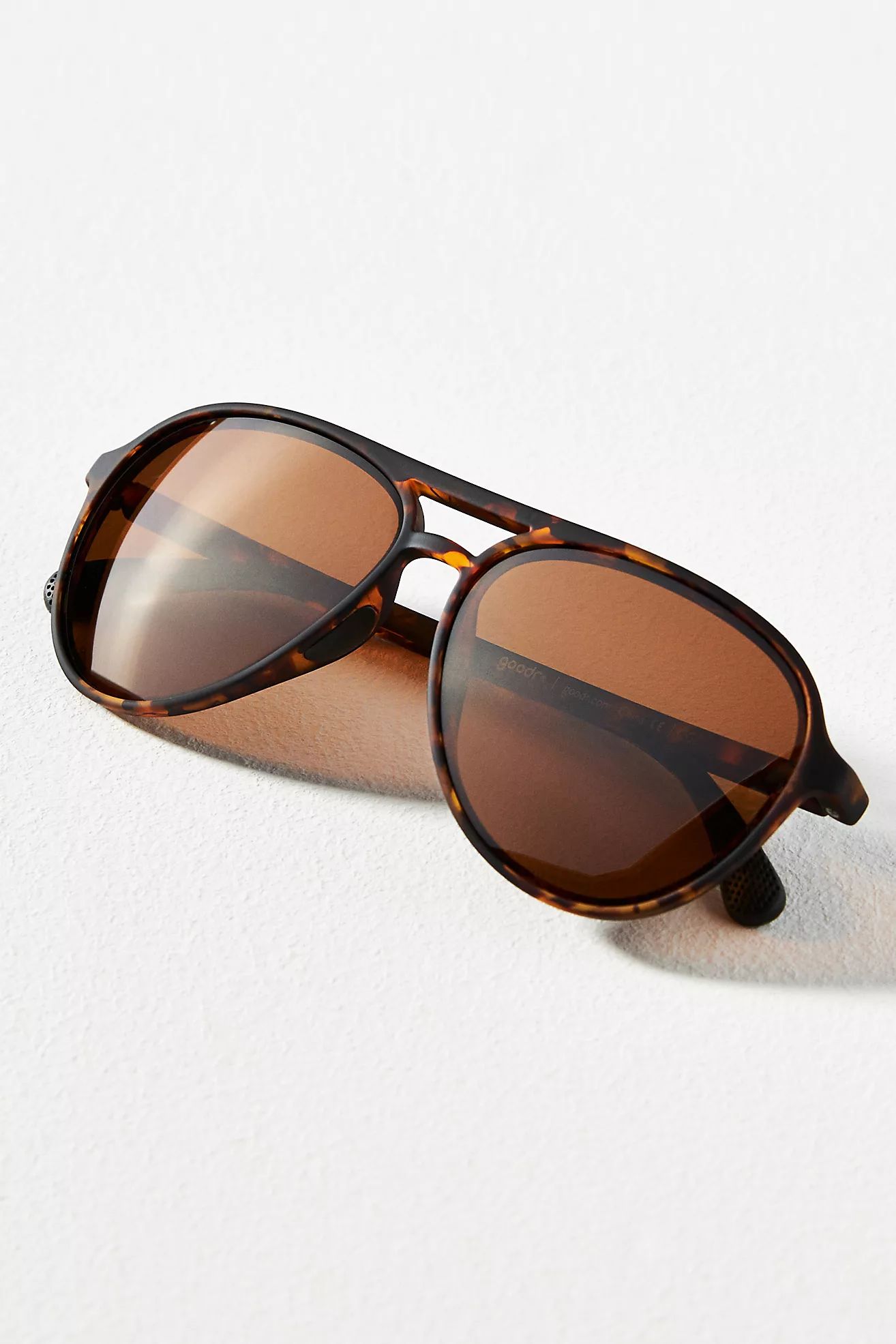 Goodr Amelia Earhart Ghosted Me Polarized Aviator Sunglasses | Anthropologie (US)