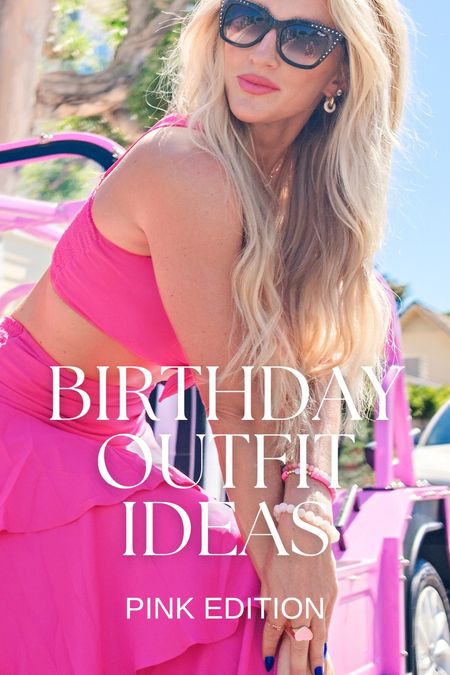 Birthday outfit ideas for her #pinkoutfits

#LTKparties