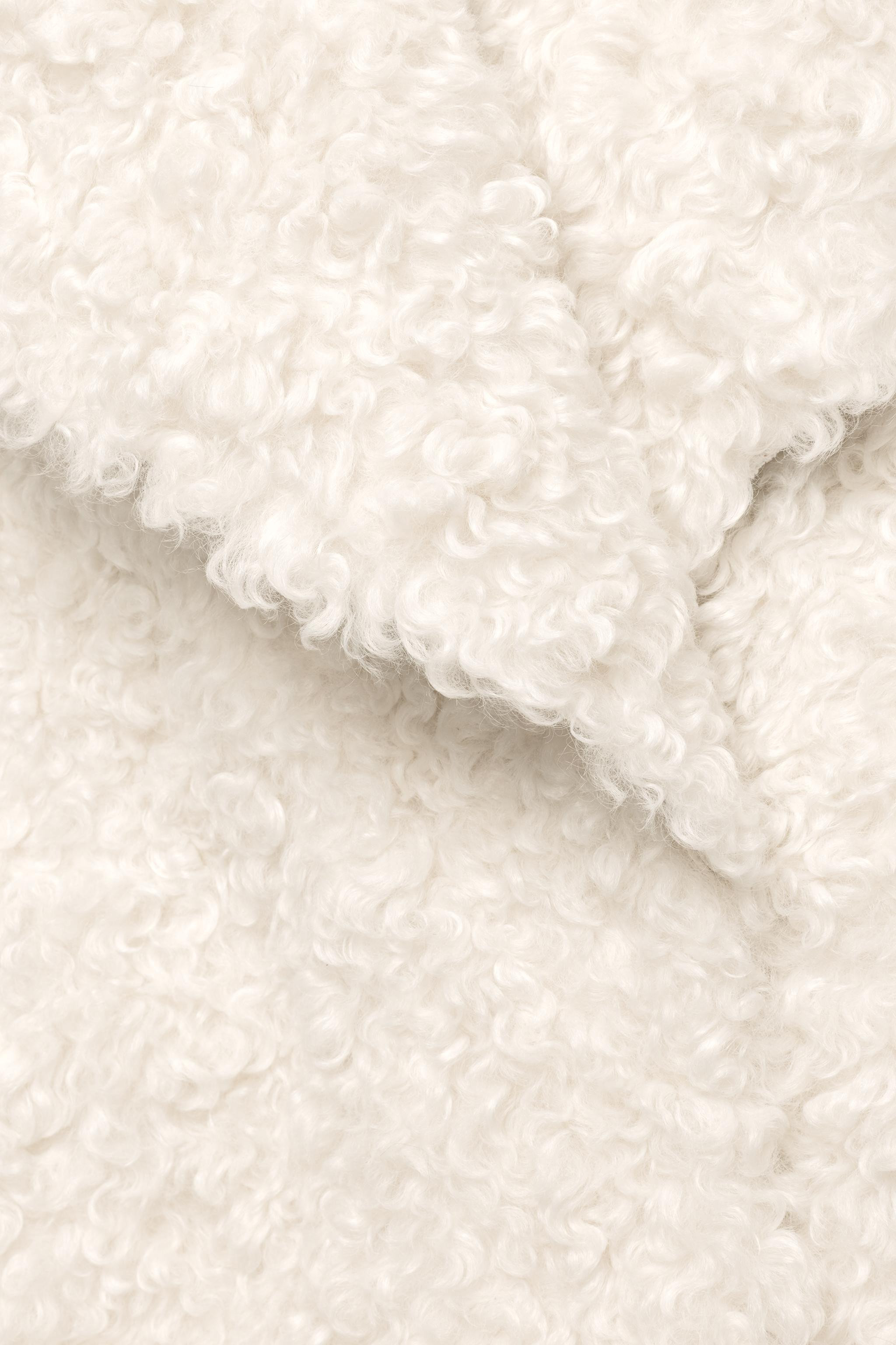 LUDOVIC DE SAINT SERNIN x ZARA FLEECE COAT | Zara US