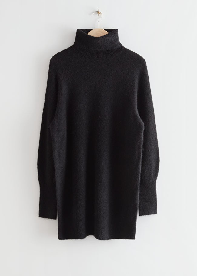 Turtleneck Mini Knit Dress | & Other Stories (EU + UK)