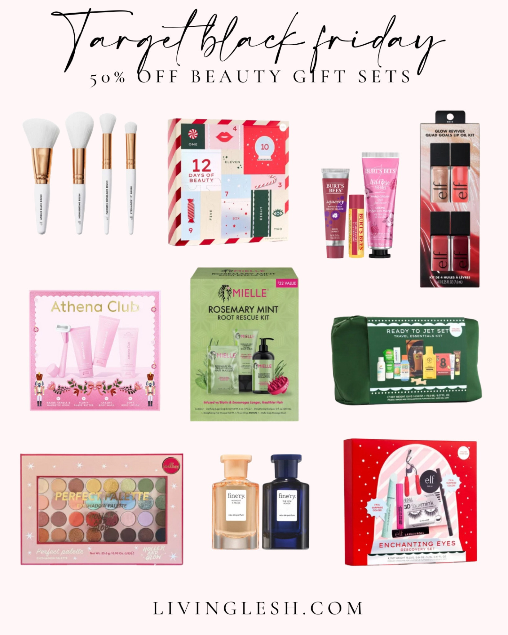 Target beauty | Beauty finds | Target sale | Target deal of the day | Beauty sets | Beauty gifts | Gifts for her | Beauty gift sets | Makeup brushes | Athena razors | ELF | Burts bees

#LTKSaleAlert #LTKCyberWeek #LTKGiftGuide