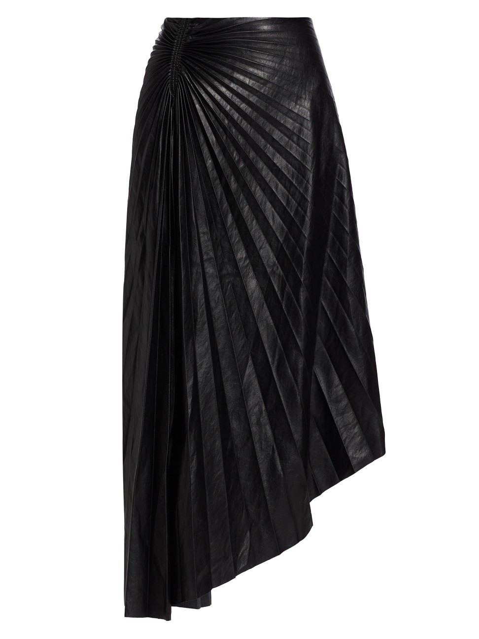 Women's Tracy Faux-Leather Pleated Maxi Skirt - Black - Size 00 | Saks Fifth Avenue