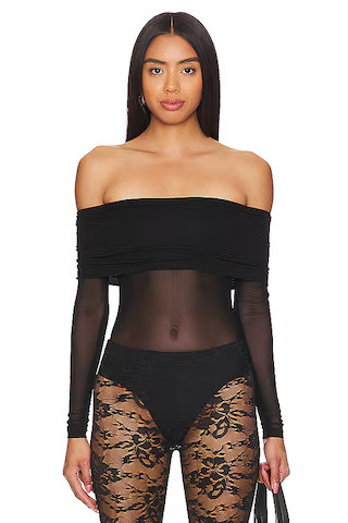 superdown Koa Bodysuit in Black from Revolve.com | Revolve Clothing (Global)
