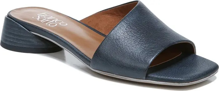 Leslie Leather Block Heel Sandal (Women) | Nordstrom Rack