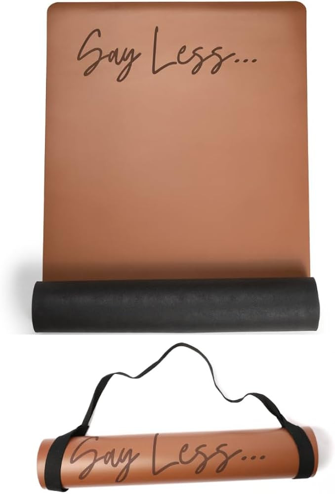Yoga Mat - Premium Thick Yoga Mat for Women Men Kids - Non Slip Yoga Mat - Great for Hot Yoga Str... | Amazon (US)