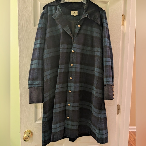 XXXL Tuckernuck Twiggy Wool Blackwatch Coat Dress | Poshmark