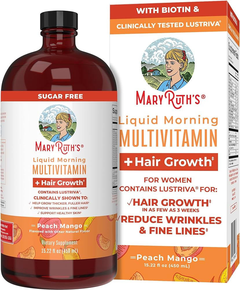 MaryRuth's Multivitamin Multimineral Supplement for Women + Hair Growth Vitamins | with Lustriva ... | Amazon (US)
