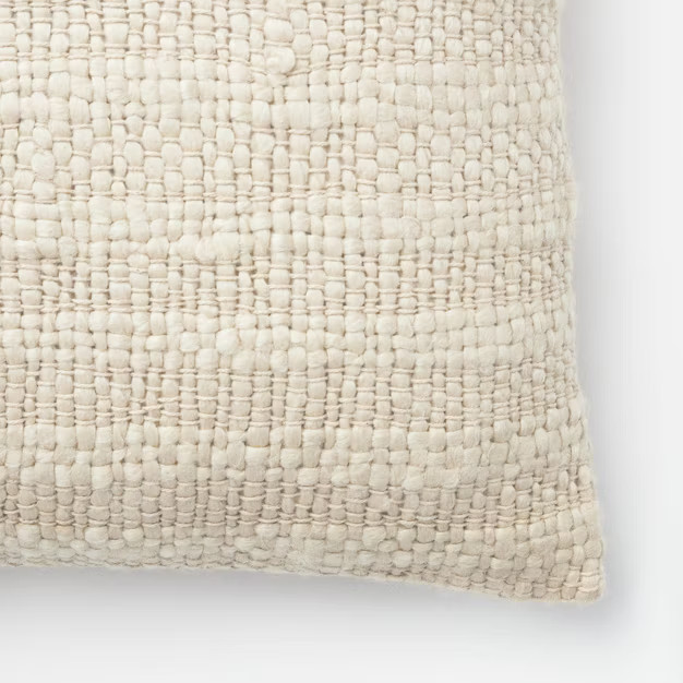 Oversized Woven Acrylic Square Throw Pillow - Threshold™ designed with Studio McGee | Target