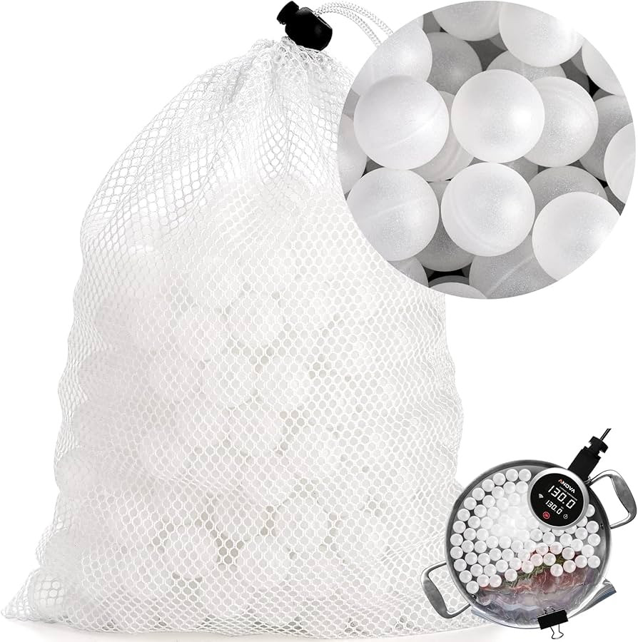 Lawei 300 PCS Sous Vide Cooking Balls, BPA Free 20mm Insulating Balls for Sous Vide, Vacuum Small... | Amazon (US)
