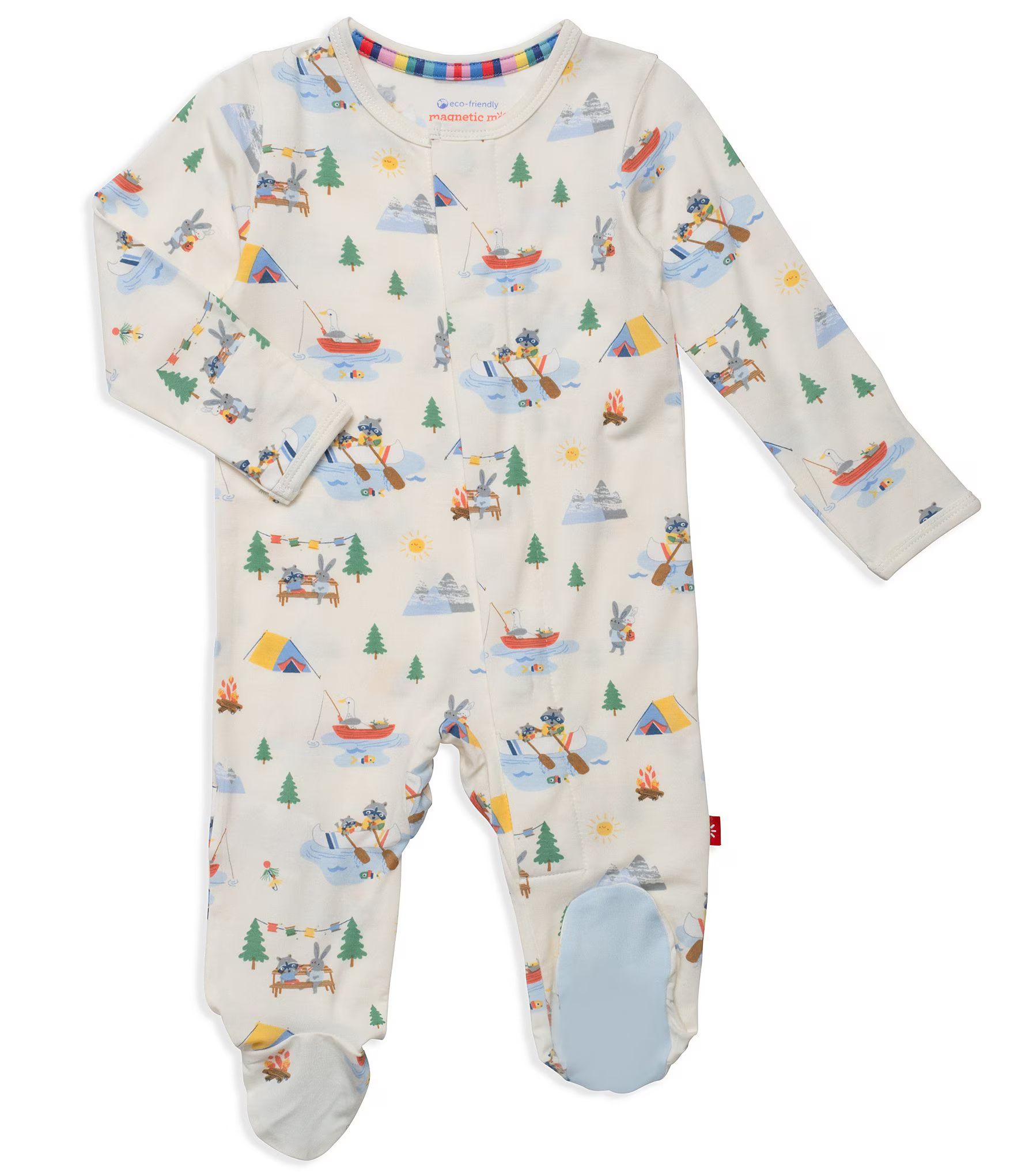 Magnetic Me Baby Boys Newborn-9 Months Long Sleeve Lake You Footed Coverall | Dillard's | Dillard's