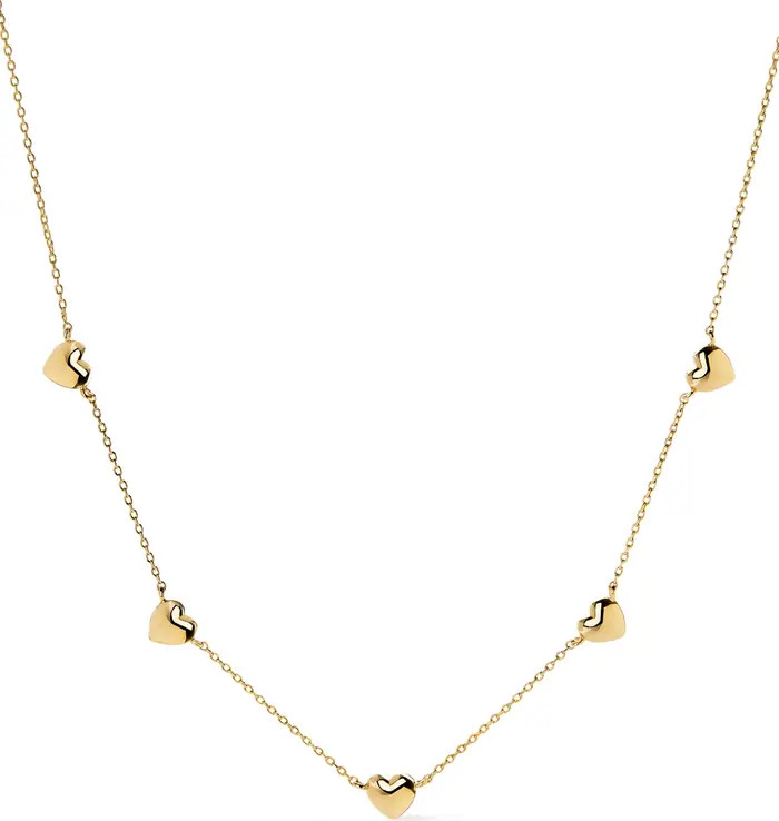 Ana Luisa Heart Necklace - Lev Mini Station Necklace | Nordstrom | Nordstrom