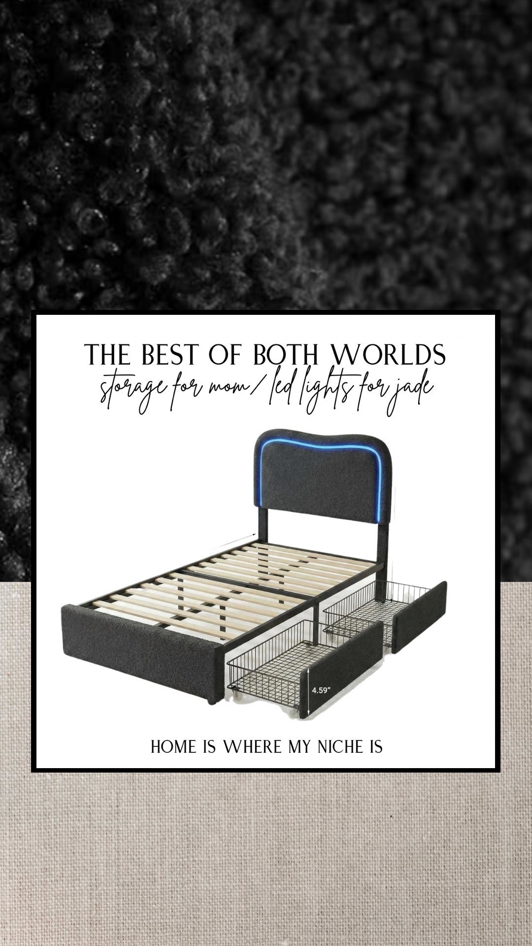 $30 OFF COUPON AVAILABLE

Just ordered the last piece of Jade’s tween bedroom furniture upgrade.

This bed was the perfect compromise. Built in storage drawers for me, LED lighting for her.

She loves it so much that she’s even putting some of her birthday money toward it.

Amazon Canada

#LTKcanada #LTKhome #LTKkids