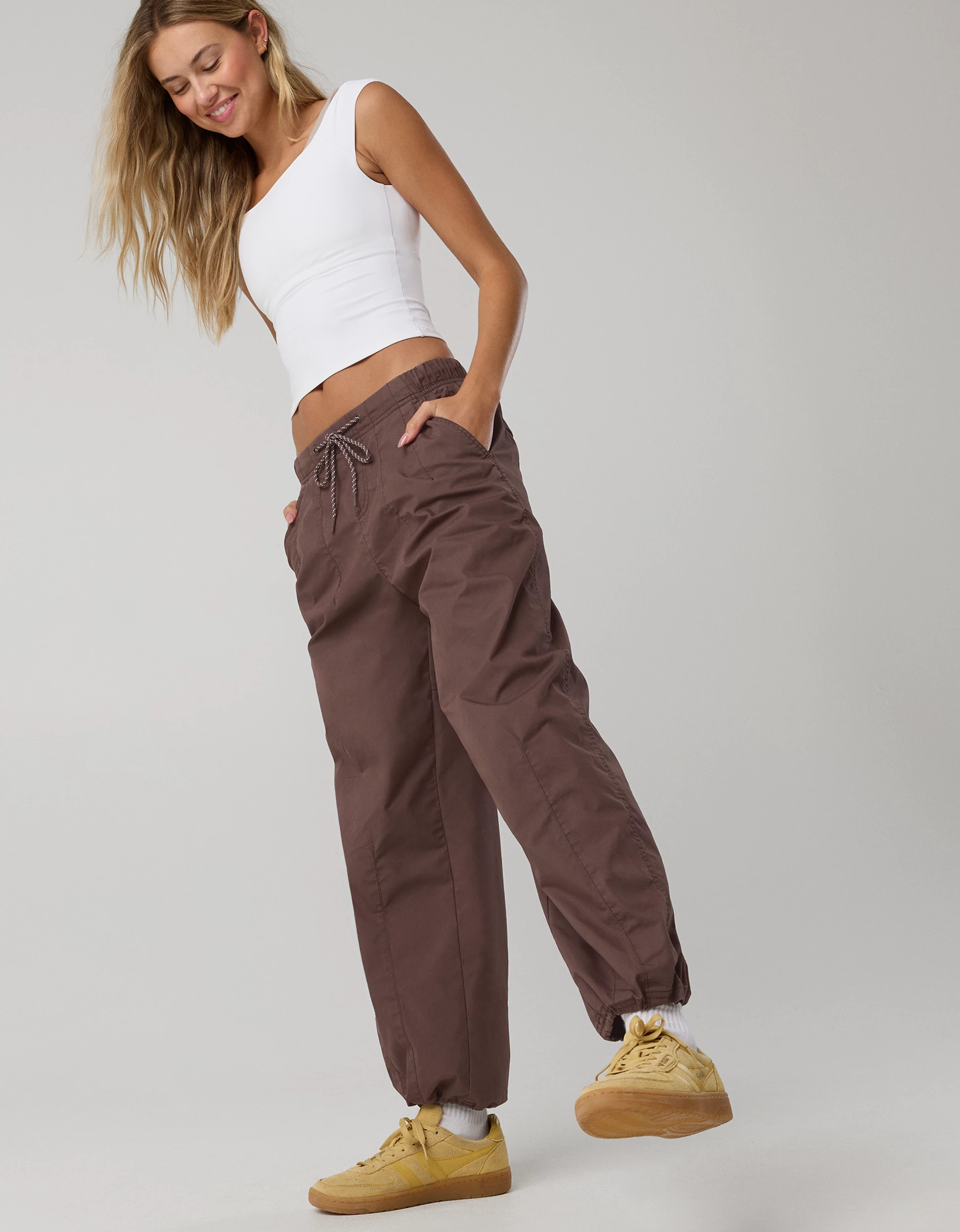 OFFLINE by Aerie Twill Seeker Pant | Aerie