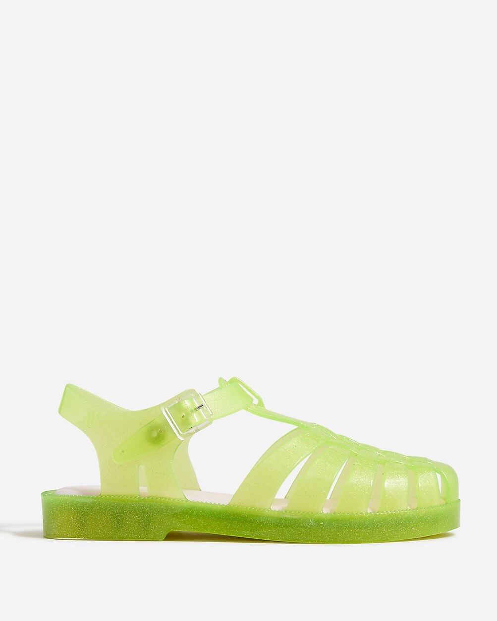 Limited-edition Mini Melissa&reg; X crewcuts possession glitter jelly sandals | J. Crew US