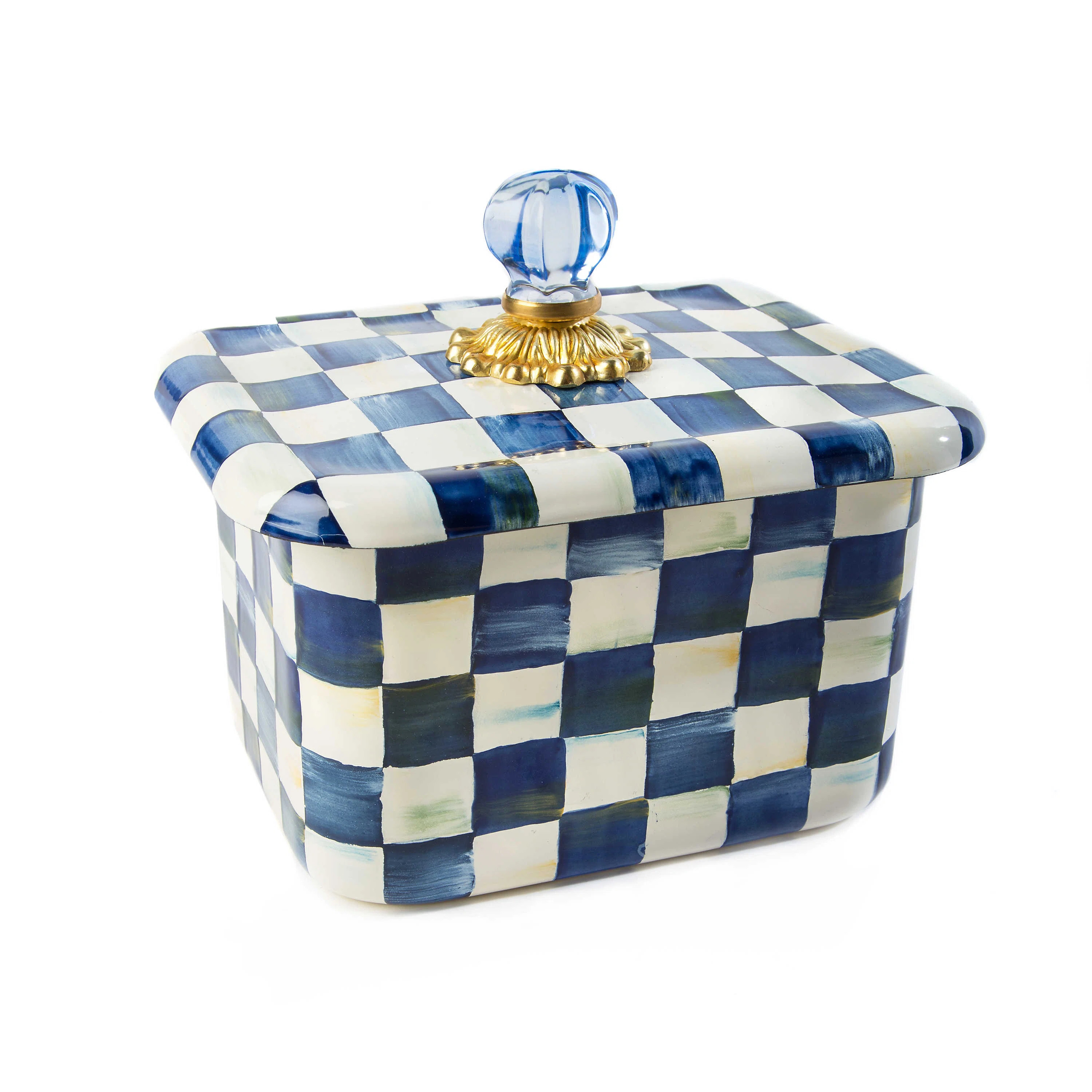 Royal Check Recipe Box | Wayfair North America