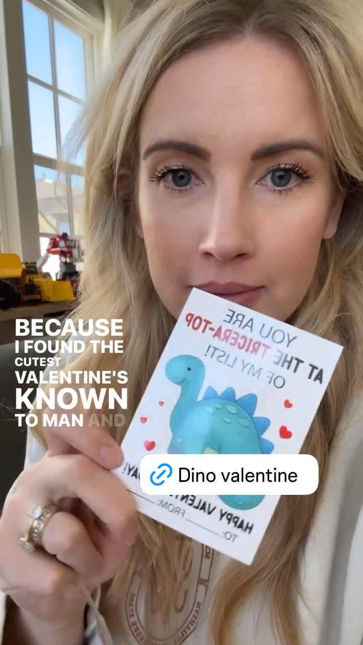 Cute dino valentine’s cards & kit for kids! A great candy-free option. 🦖🦕❤️

#LTKWatchNow #LTKKids #LTKSeasonal