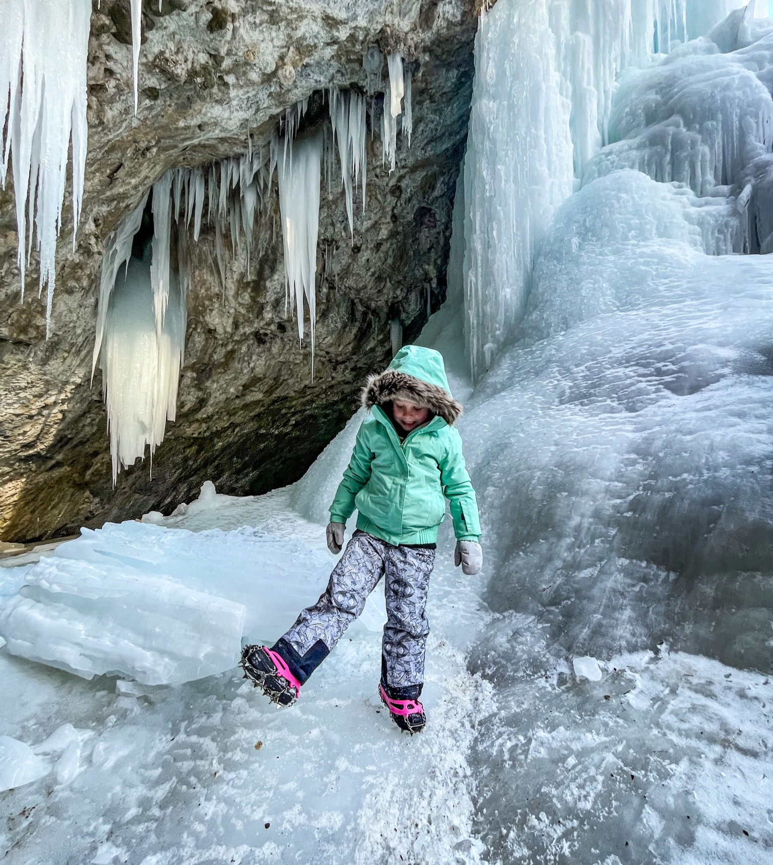 Kids ice cleats 🧊 


#LTKtravel #LTKkids
