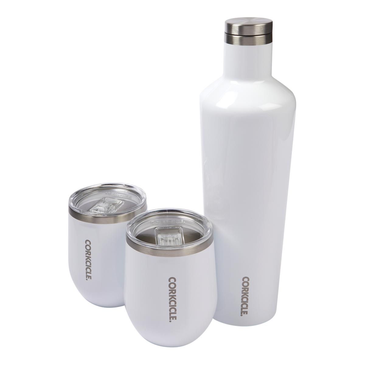 Corkcicle 3-piece Drinkware Hydration Set | HSN