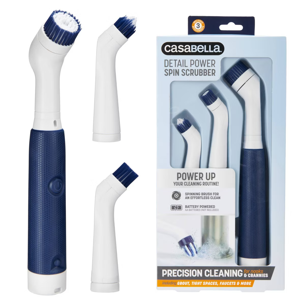 Casabella Power Spin Detail Scrubber | Target