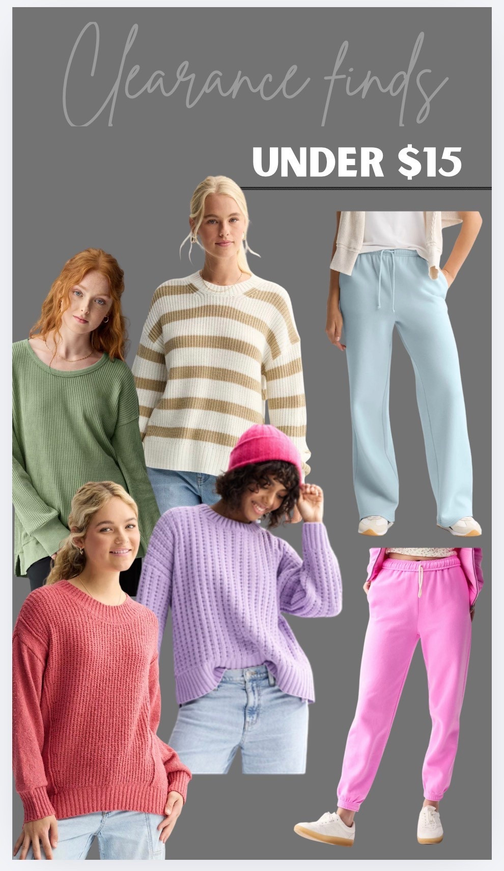 New clearance finds. Giving Aerie vibes!! 

#LTKSeasonal #LTKSaleAlert