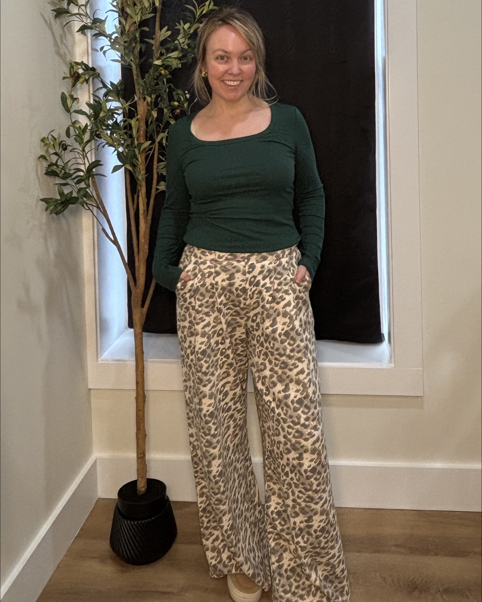 Cozy girl activated 🤎✨
These Aerie cake-batter trousers are everything — buttery soft, crazy comfy, and easy to dress up or down. Truly an add-to-cart moment 👀
Paired them with my favorite Amazon ribbed long sleeve (on SALE!) and my go-to Hey Dudes for the ultimate comfy-cute fit.

#LTKGiftGuide #LTKSaleAlert #LTKPetite