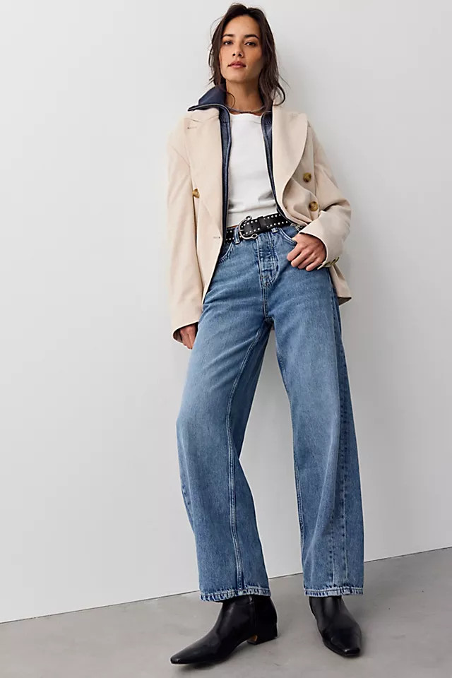 We The Free Truro Baggy Puddle Jeans | Free People (Global - UK&FR Excluded)