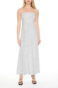 Linen-Blend Maxi Dress | Forever 21