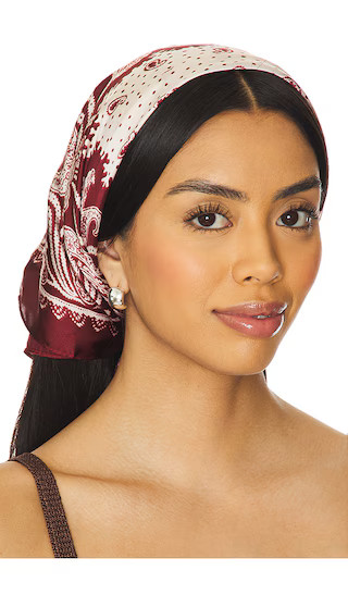 Paloma Scarves in Burgundy | Revolve Clothing (Global)