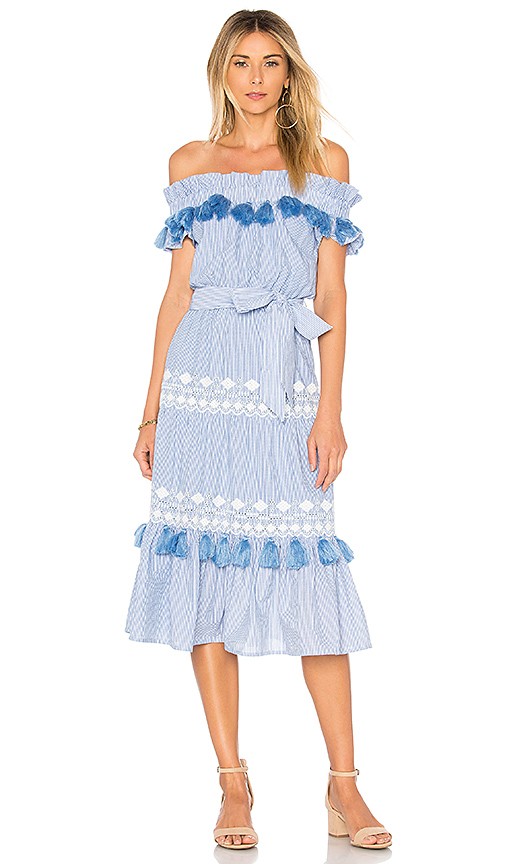 Lana Dress in Getty Stripe | Revolve Clothing (Global)