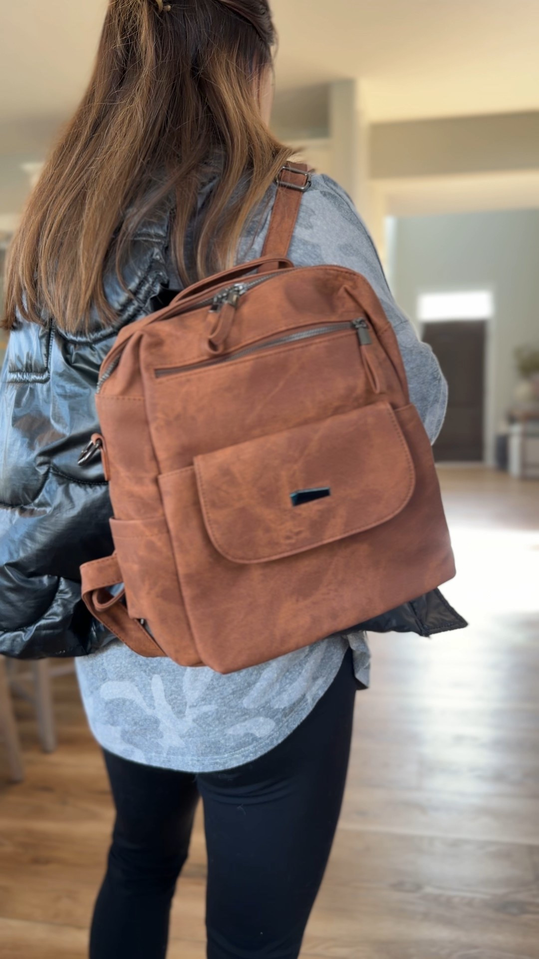 Cute faux leather backpack! 

#LTKItBag #LTKOver40 #LTKStyleTip