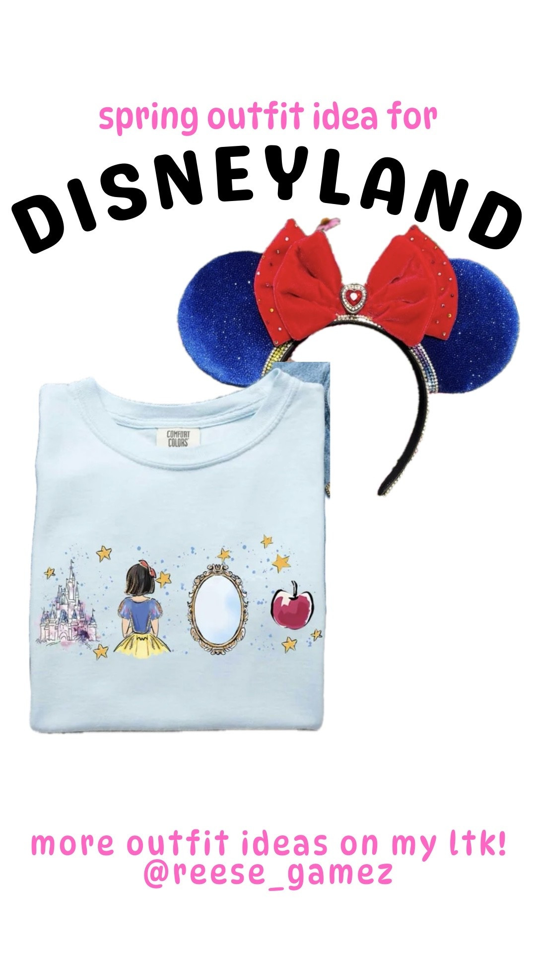disney outfit, disneyland outfit, disney outfits, disneyland outfits, snow white outfit, disney princess outfit, mickey ears, minnie ears

#LTKootd #LTKSeasonal #LTKTravel