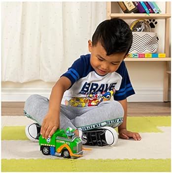 PAW Patrol, Rocky’s Recycle Truck Vehicle with Collectible Figure, for Kids Aged 3 and Up | Amazon (US)