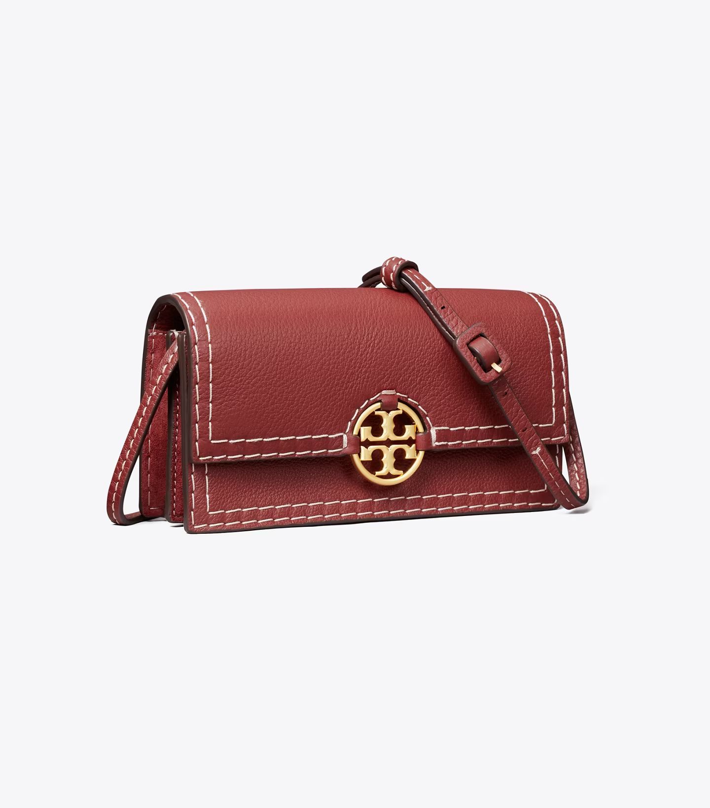 MILLER HEAVY STITCH WALLET CROSSBODY | Tory Burch (US)