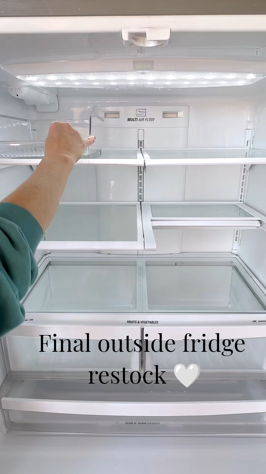 This is the after ✨
Our outside fridge gets hit hard with dirty hands, drinks, and extra groceries — so keeping it simple is key.
Sharing the final restock and all my favorite organizers I use to make it easy to maintain. #ltkhome
#ltkcleaning
#homeorganization
#fridgerestock
#momlife 


#LTKmomlife #LTKFindsUnder50