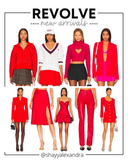 Red new arrivals from Revolve!

For Love & Lemons | Line & Dot | Faux Leather Pants | Vegan Leather | Cropped Sweater | Cable-Knit Sweater | Blazer Dress | Mini Dress

#LTKSeasonal #LTKstyletip