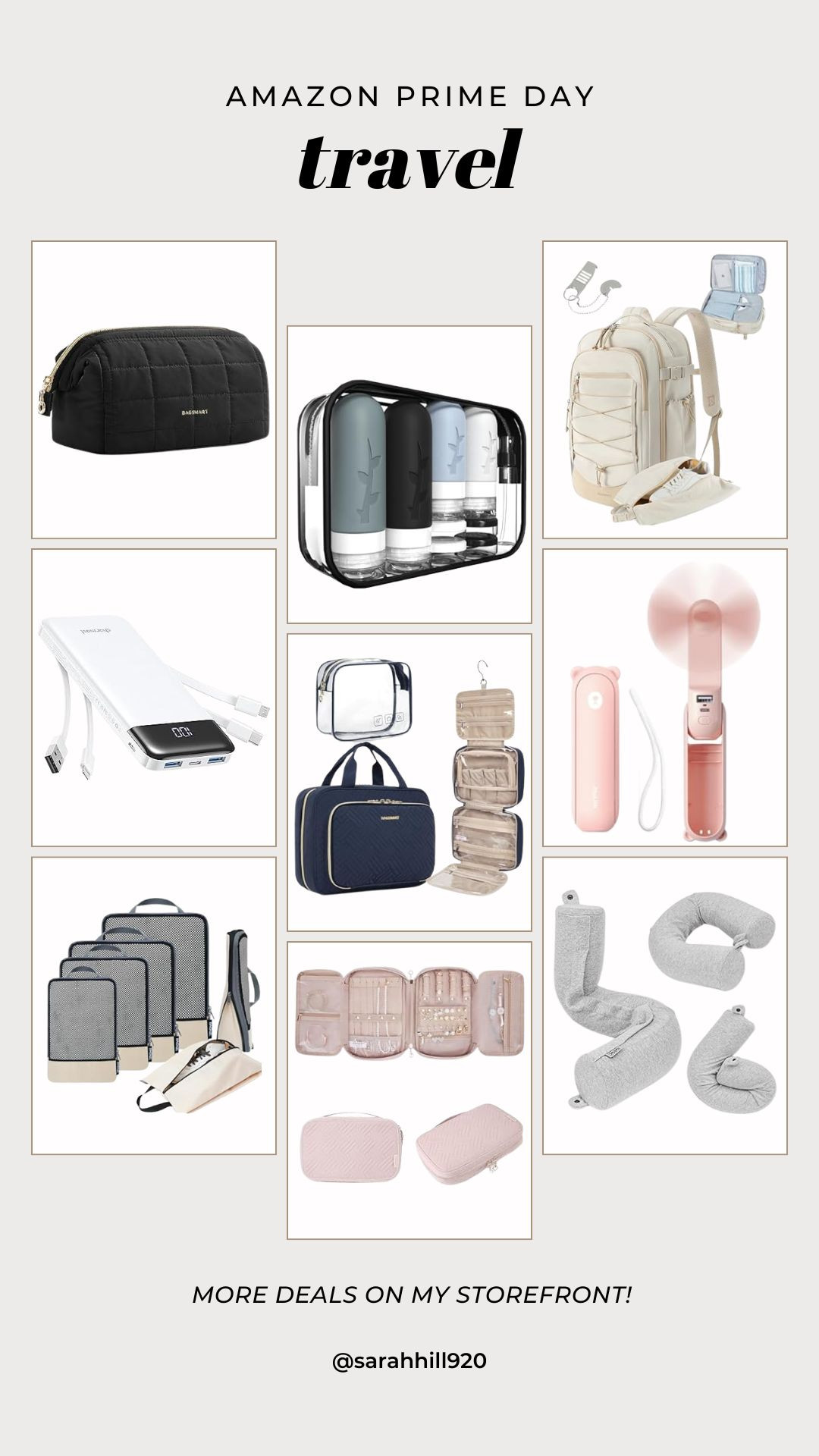 Travel must-haves all on sale with Prime Day! 

Amazon Prime Day, travel finds, travel backpack, handheld fan, toiletry bag, packing cubes

#LTKTravel #LTKSaleAlert