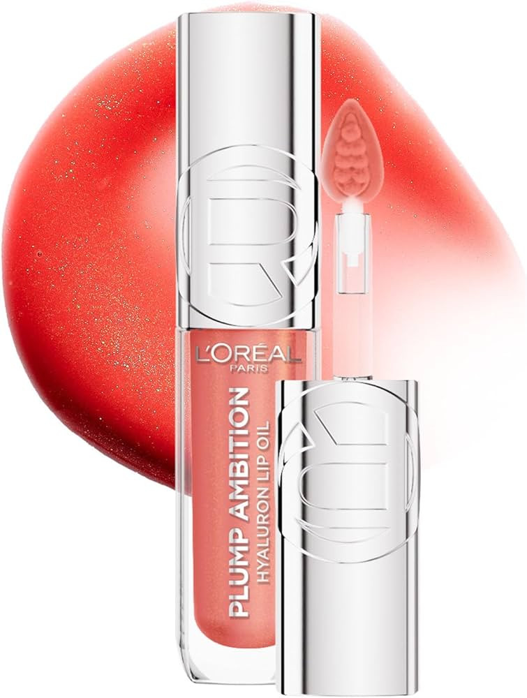 L’Oreal Paris Plump Ambition Tinted Lip Oil, Plumping Lip Gloss, Gentle Tingling, Non Sticky, H... | Amazon (CA)