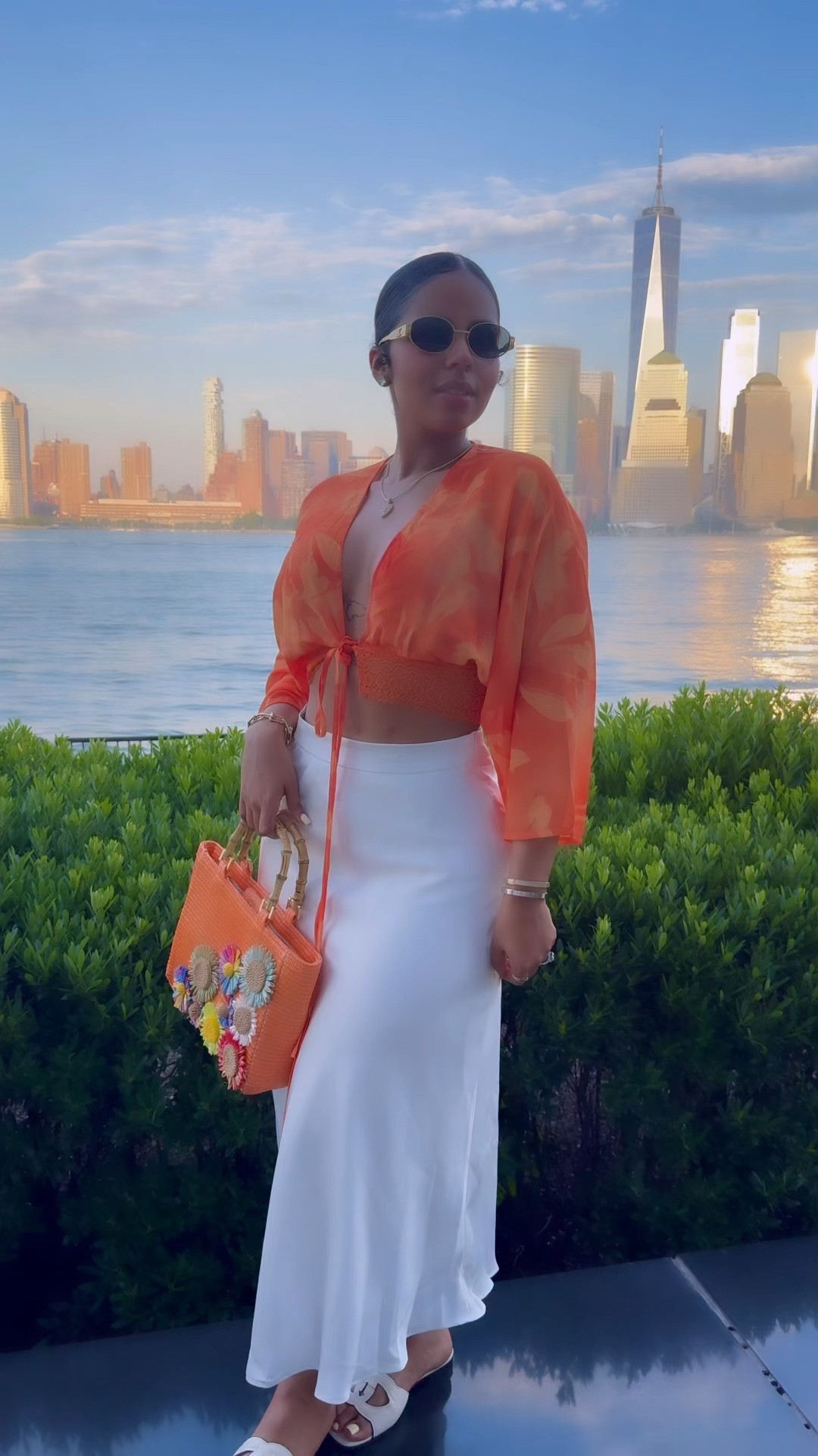 Perfect fancy summer outfit 🧡🍑