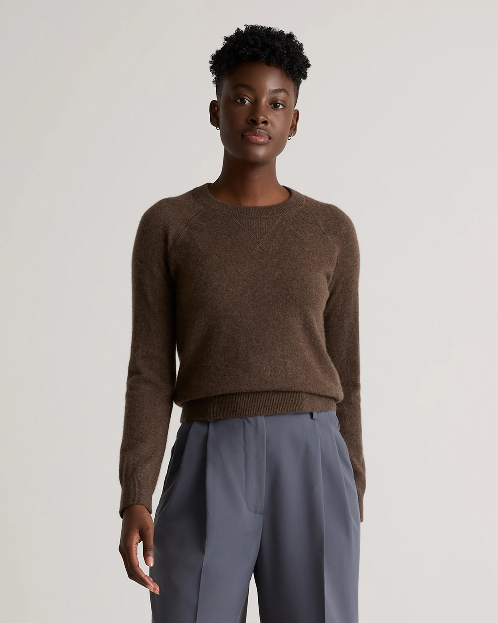 Mongolian Shrunken Cashmere Sweatshirt | Quince